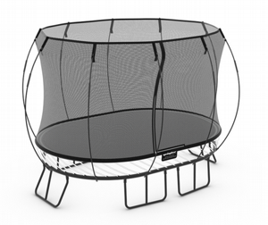 טרמפולינה אובלית הבטיחותית בעולם 2.4X3.4 מטר טרמפולינה אובלית הבטיחותית בעולם 2.4X3.4 מטר