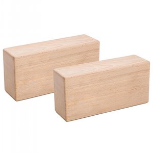 קוביית יוגה עץ מלא קוביית יוגה עץ מלא