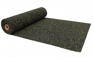 שטיח גליל גומי בלימה 7 מ"מ נקודות צהובות שטיח גליל גומי בלימה 7 מ"מ נקודות צהובות