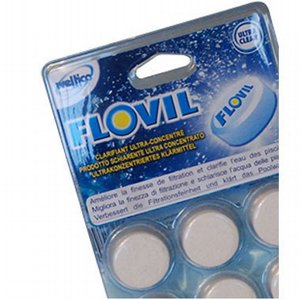 טבליות הפלא להצללת המים FLOVIL פלוביל טבליות הפלא להצללת המים FLOVIL פלוביל