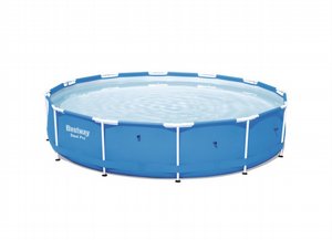 בריכת צינורות כחולה עגולה 366X76 דגם 56706 bestway בסט וואי בריכת צינורות כחולה עגולה 366X76 דגם 56706 bestway בסט וואי