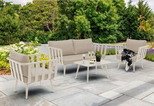 מערכת ישיבה לגינה ולמרפסת ראטן דגם פראג מערכת ישיבה לגינה ולמרפסת ראטן דגם פראג