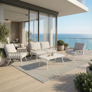 סט זוגי כיסאות ושולחן לגינה ולמרפסת דגם גאיה סט זוגי כיסאות ושולחן לגינה ולמרפסת דגם גאיה