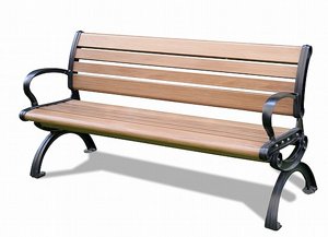 ספסל ישיבה זוגי מאלומיניום דגם רומי ספסל ישיבה זוגי מאלומיניום דגם רומי