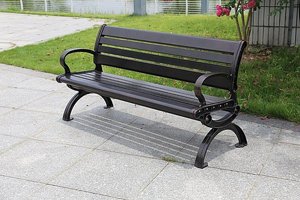 ספסל ישיבה זוגי מאלומיניום צבע ברונזה דגם רומי ספסל ישיבה זוגי מאלומיניום צבע ברונזה דגם רומי