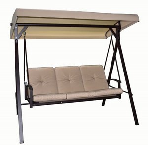 נדנדה מפוארת תלת מושבית דגם קפריסין נדנדה מפוארת תלת מושבית דגם קפריסין