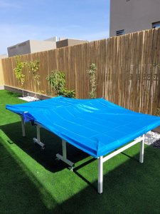 כיסוי לשולחן טניס פינג פונג חוץ / פנים במצב פתוח כיסוי לשולחן טניס פינג פונג חוץ / פנים במצב פתוח