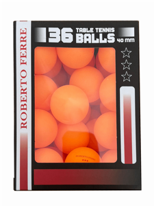 מארז 36 כדורי פינג פונג 3 כוכבים - טניס שולחן מארז 36 כדורי פינג פונג 3 כוכבים - טניס שולחן