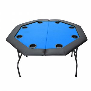 שולחן פוקר מתומן מתקפל 8 שחקנים דגם 8Flex שולחן פוקר מתומן מתקפל 8 שחקנים דגם 8Flex
