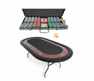 שולחן פוקר Elite Poker וערכת פוקר 500 צ'יפים חימר במבצע שולחן פוקר Elite Poker וערכת פוקר 500 צ'יפים חימר במבצע