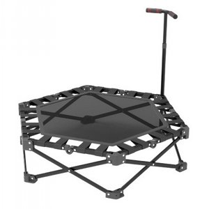 טרמפולינה מתקפלת עם ידית אחיזה טרמפולינה מתקפלת עם ידית אחיזה