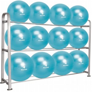 מעמד מתכת ל-12 כדורי פיזיו מעמד מתכת ל-12 כדורי פיזיו