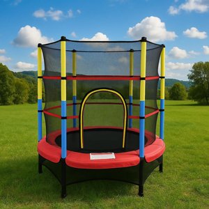 טרמפולינה 4.5 פיט 1.40 מ עם רשת הגנה טרמפולינה 4.5 פיט 1.40 מ עם רשת הגנה